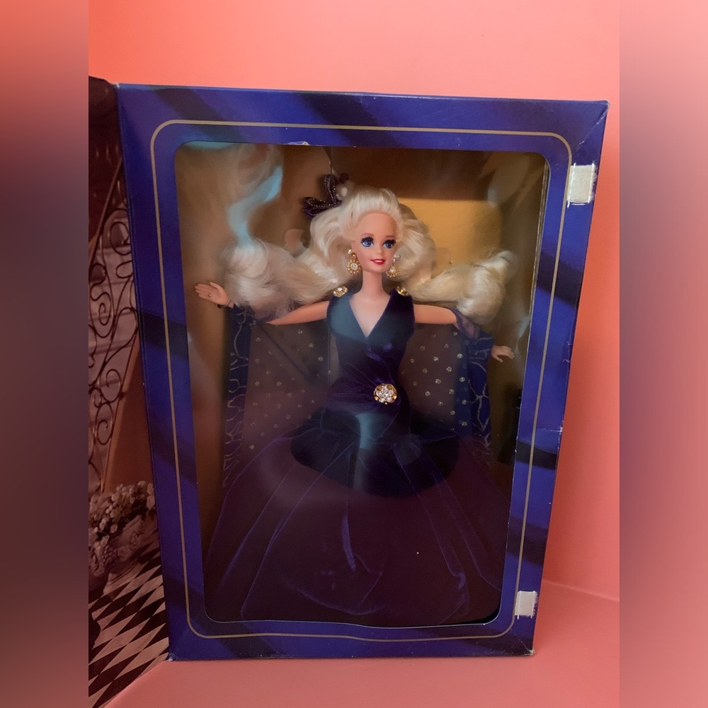 1995 Barbie Sapphire Dream Doll Society Style Collection Limited Edition Mattel